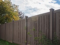 <b>Walnut Brown Ashland Simtek Fence</b>